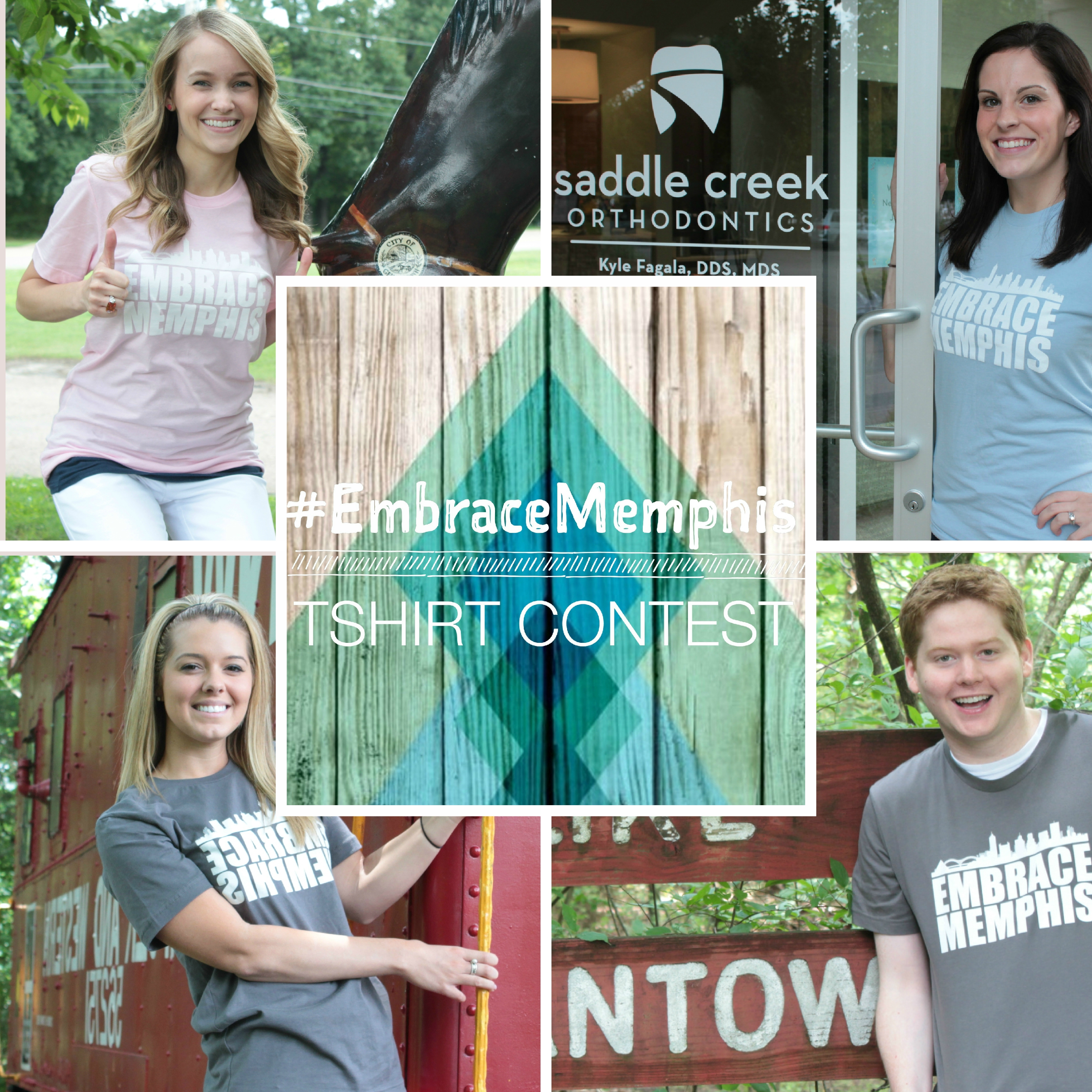 Saddle Creek Orthodontics | Embrace Memphis T-Shirts | Germantown Tennessee Landmarks