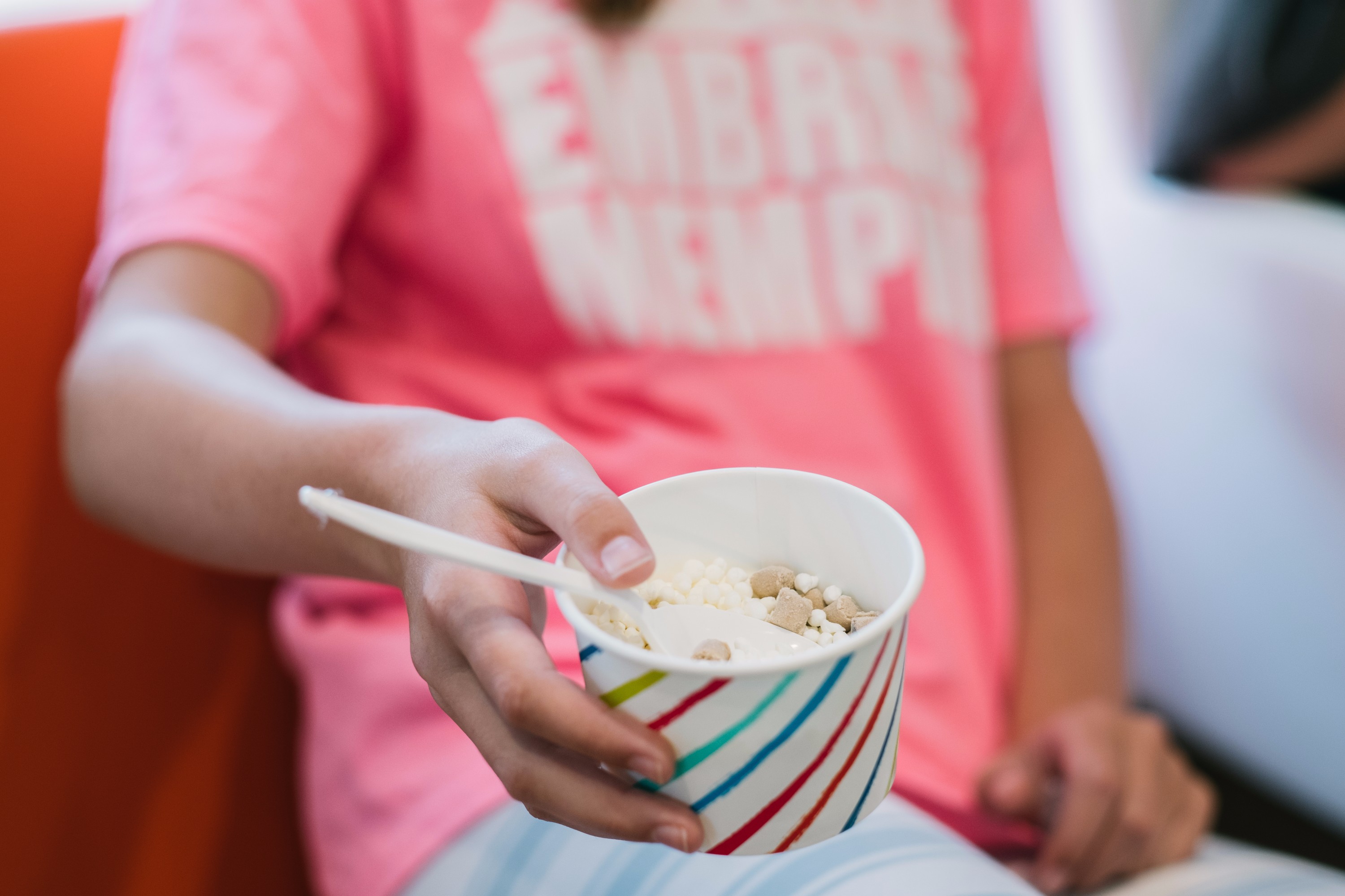 Child with ice cream