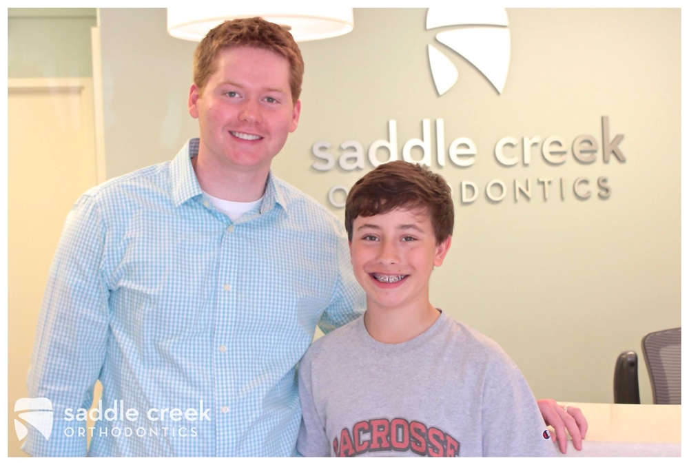 Ty got his braces on today | New Smiles at Saddle Creek | Memphis Braces and Invisalign