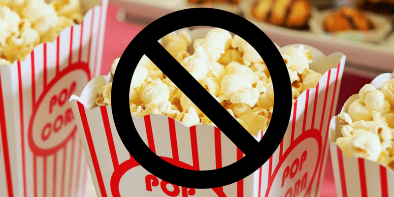 popcorn and braces | worst foods for braces | Saddle Creek Orthodontics