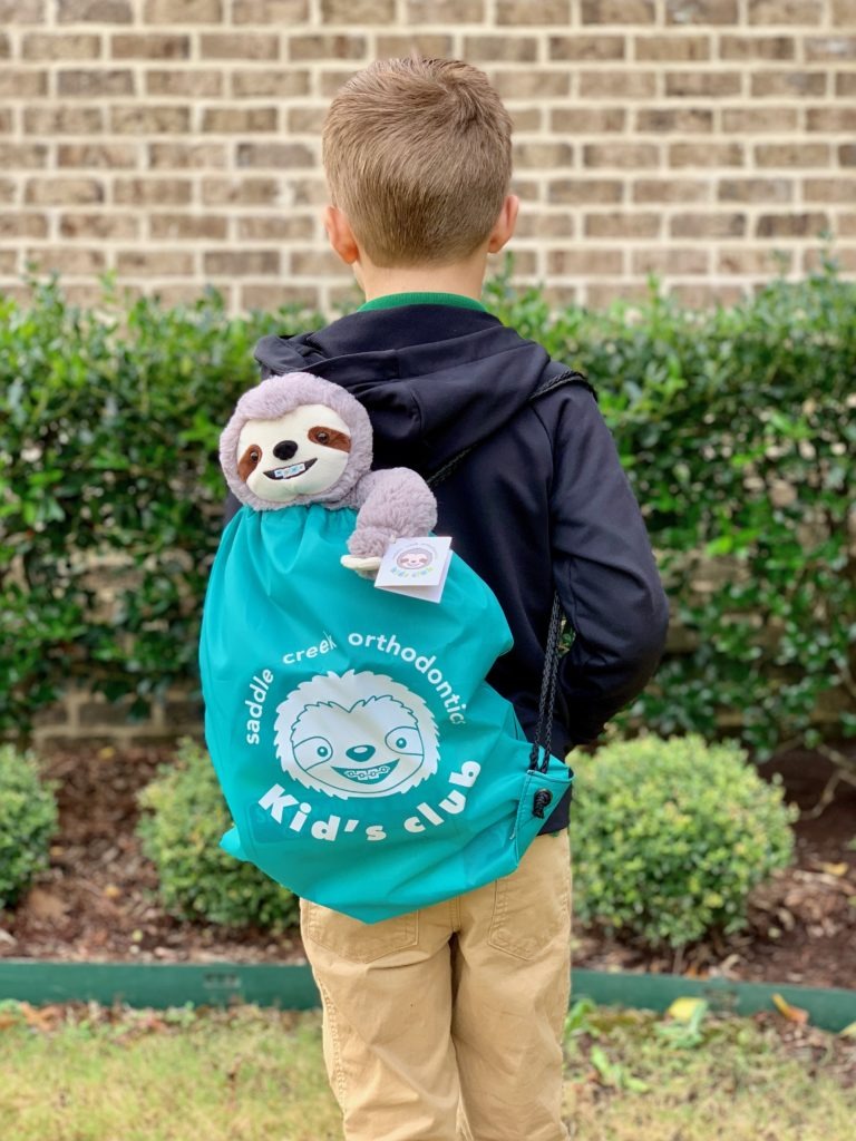 Backpack | Stuffed Sloth | Kids Club